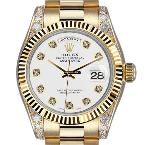 Nice Copies Rolex Day-date 36 18038 Automatic Movement Mens/unisex Watch