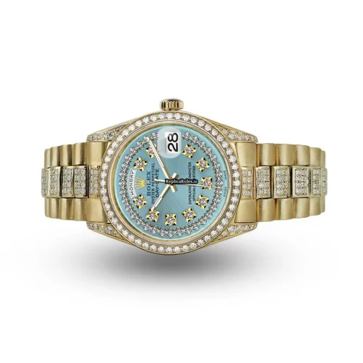 Lovely Replica Rolex Day-date 36 18038 Automatic Movement Mens/unisex Watch - Image 3