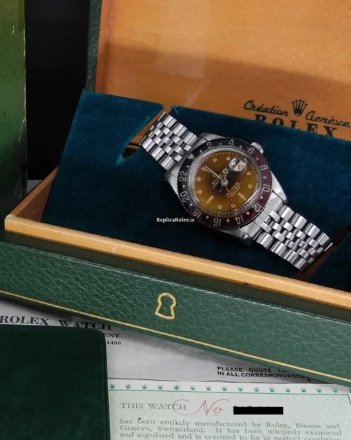 Special Fake Rolex Gmt-master 6542 Automatic Movement 40mm Steel Case Mens/unisex Watch - Image 4