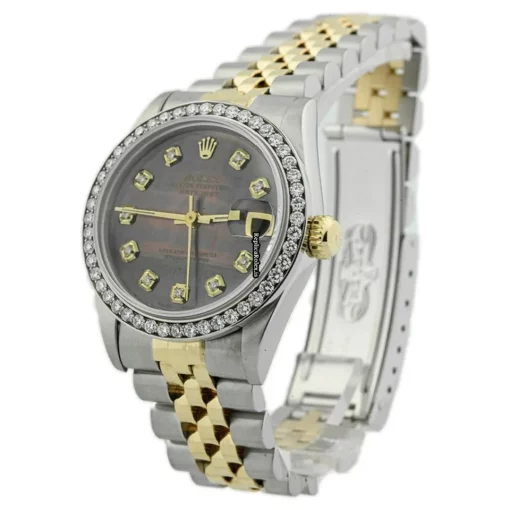Offering Fake Rolex Lady-datejust 68273 Caliber 2135 Automatic Movement 31mm Gold/steel Case Womens Watch - Image 2