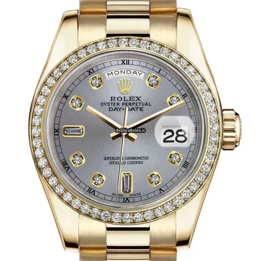 Excellent Replica Rolex Day-date 36 18038 Automatic Movement Mens/unisex Watch