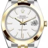 Fantastic Replica Rolex Datejust 126303 Caliber 3235 Automatic Movement 41mm Gold/steel Case Mens/unisex Watch