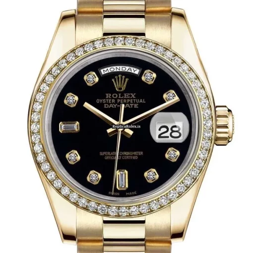 Fine Fake Rolex Day-date 36 18038 Automatic Movement Mens/unisex Watch