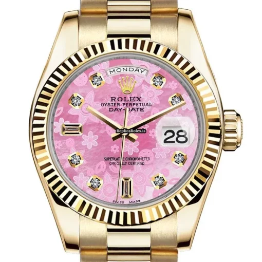 Swiss Fake Rolex Day-date 36 18038 Automatic Movement Mens/unisex Watch