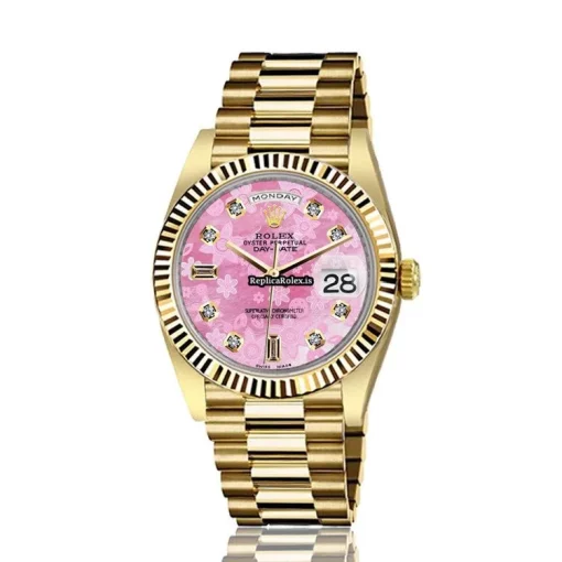 Swiss Fake Rolex Day-date 36 18038 Automatic Movement Mens/unisex Watch - Image 2