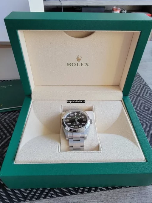 Aaa Replica Rolex Air King 116900 Caliber 3131 Automatic Movement 40mm Steel Case Mens/unisex Watch - Image 6