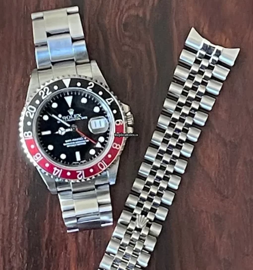 Trustworthy Replica Rolex Gmt-master II 16710 Caliber 3185 Automatic Movement 40mm Steel Case Mens/unisex Watch - Image 3