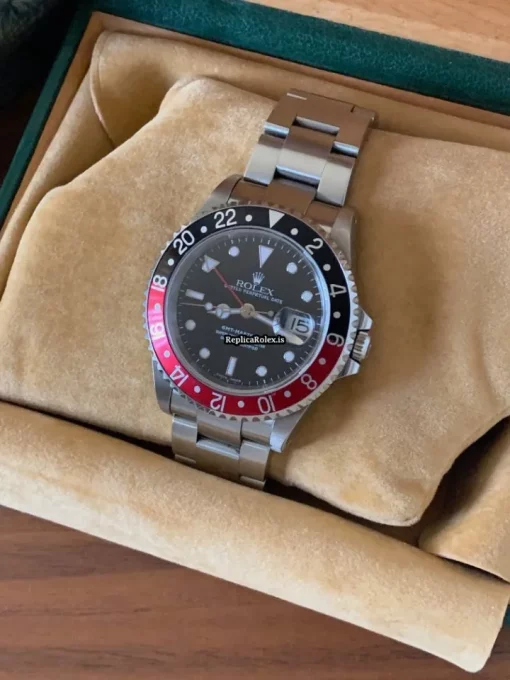 Trustworthy Replica Rolex Gmt-master II 16710 Caliber 3185 Automatic Movement 40mm Steel Case Mens/unisex Watch - Image 7