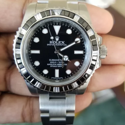Stylish Replica Rolex Submariner (no Date) 114060 Caliber 3130 Automatic Movement 40mm Steel Case Mens/unisex Watch - Image 9