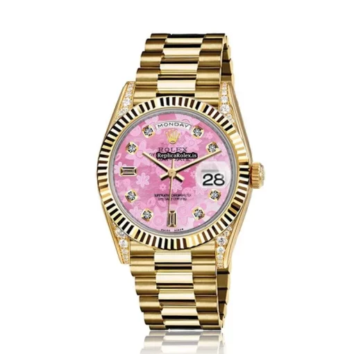 Awesome Fake Rolex Day-date 36 18038 Automatic Movement Mens/unisex Watch - Image 2