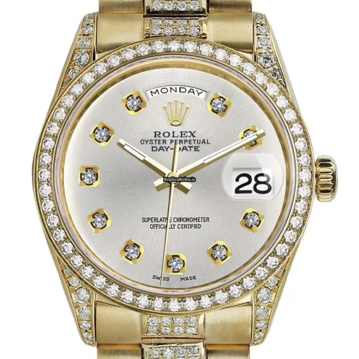 Inexpensive Replica Rolex Day-date 36 18038 Automatic Movement Mens/unisex Watch