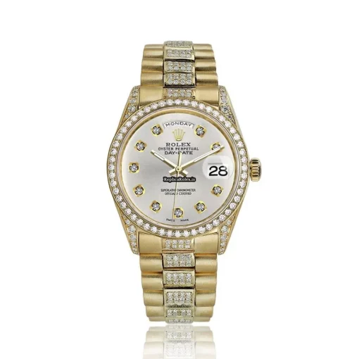 Inexpensive Replica Rolex Day-date 36 18038 Automatic Movement Mens/unisex Watch - Image 2