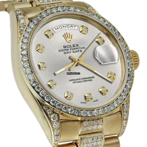 Inexpensive Replica Rolex Day-date 36 18038 Automatic Movement Mens/unisex Watch - Image 4