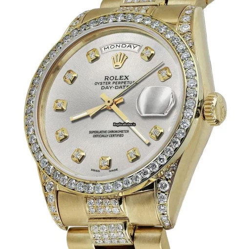 Inexpensive Replica Rolex Day-date 36 18038 Automatic Movement Mens/unisex Watch - Image 5