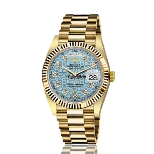 Distinctive Fake Rolex Day-date 36 18038 Automatic Movement Mens/unisex Watch - Image 2