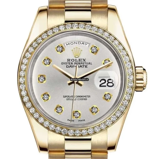 High-end Imitation Rolex Day-date 36 18038 Automatic Movement Mens/unisex Watch