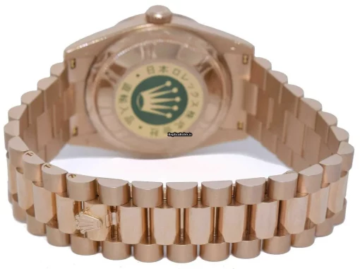 Design Replica Rolex Day-date 36 118235 Automatic Movement 36mm Rose Gold Case Watch - Image 9