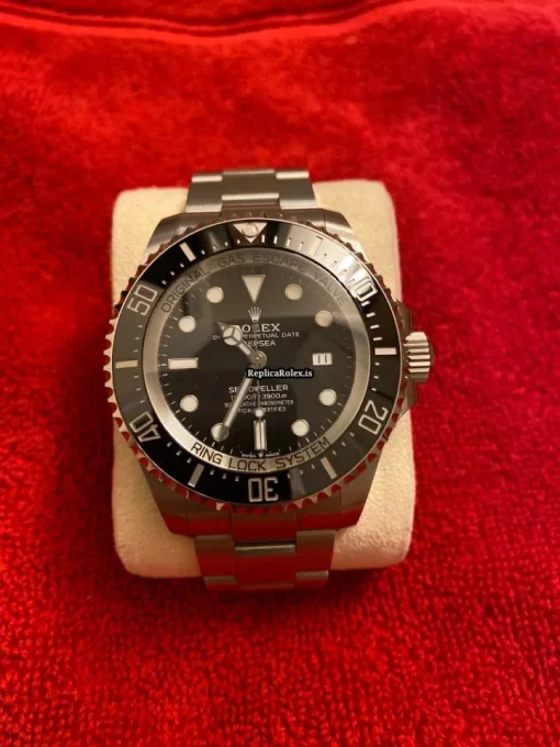 Great Replica Rolex Sea-dweller Deepsea 116660 Caliber 3135 Automatic Movement 44mm Steel Case Mens/unisex Watch