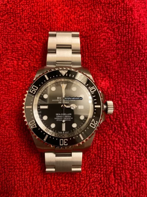 Great Replica Rolex Sea-dweller Deepsea 116660 Caliber 3135 Automatic Movement 44mm Steel Case Mens/unisex Watch - Image 6