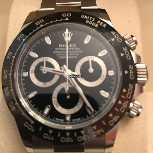 Excellent Fake Rolex Daytona 116500ln Caliber 4130 Automatic Movement 40mm Steel Case Mens/unisex Watch - Image 3