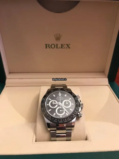 Excellent Fake Rolex Daytona 116500ln Caliber 4130 Automatic Movement 40mm Steel Case Mens/unisex Watch - Image 4