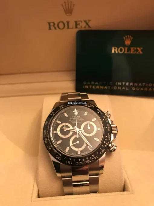 Excellent Fake Rolex Daytona 116500ln Caliber 4130 Automatic Movement 40mm Steel Case Mens/unisex Watch - Image 5