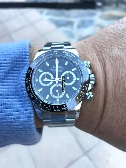 Excellent Fake Rolex Daytona 116500ln Caliber 4130 Automatic Movement 40mm Steel Case Mens/unisex Watch - Image 6