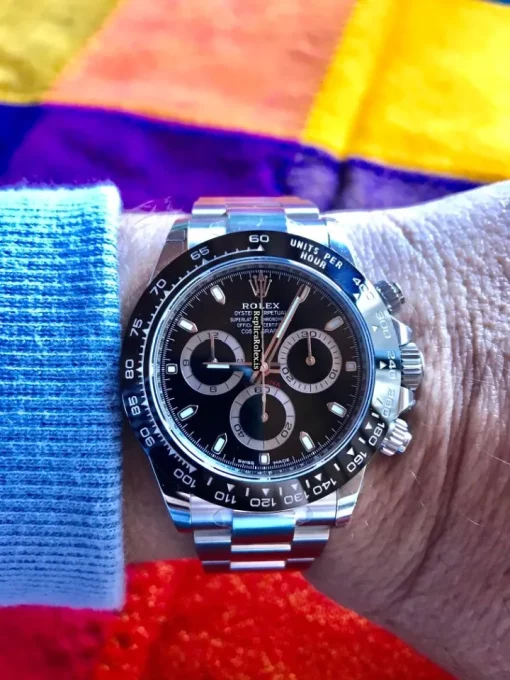 Excellent Fake Rolex Daytona 116500ln Caliber 4130 Automatic Movement 40mm Steel Case Mens/unisex Watch - Image 7