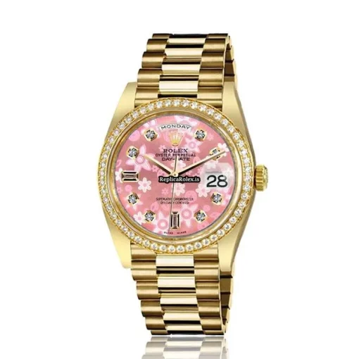 Affordable Replica Rolex Day-date 36 18038 Automatic Movement Mens/unisex Watch - Image 2