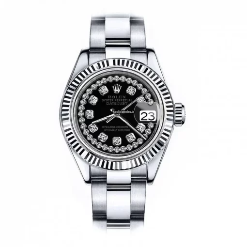 Fabulous Replica Rolex Lady-datejust 68274 Automatic Movement 26mm Steel Case Womens Watch