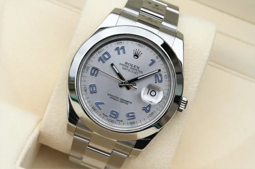 Beautiful Replica Rolex Datejust II 116300 Caliber 3136 Automatic Movement 41mm Steel Case Mens/unisex Watch - Image 6