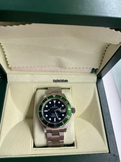 Best Replica Rolex Submariner Date 16610lv Caliber 3135 Automatic Movement 40mm Steel Case Mens/unisex Watch - Image 2