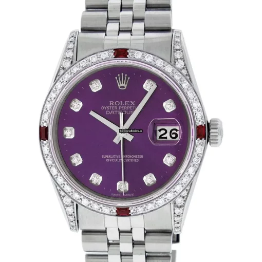 Epic Replica Rolex Datejust Caliber 3035 Automatic Movement 36mm Steel Case Mens/unisex Watch