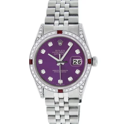 Epic Replica Rolex Datejust Caliber 3035 Automatic Movement 36mm Steel Case Mens/unisex Watch - Image 2