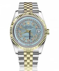 1:1 Replica Rolex Datejust 16013 Automatic Movement 36mm Gold/steel Case Mens/unisex Watch