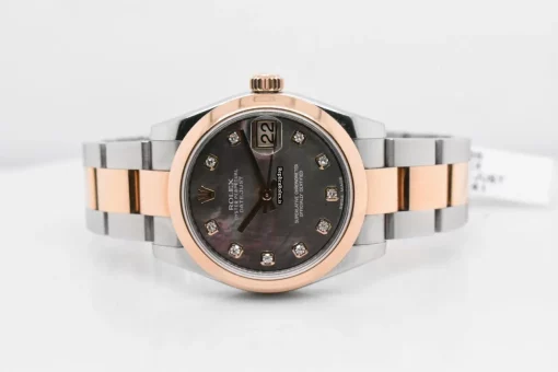 Fantastic Replica Rolex Lady-datejust 178241 Caliber 2235 Automatic Movement 31mm Gold/steel Case Womens Watch - Image 4