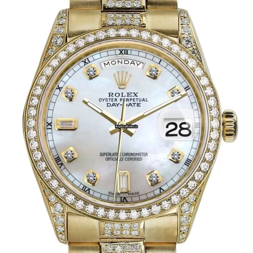 Pleasing Replica Rolex Day-date 36 18038 Automatic Movement Mens/unisex Watch