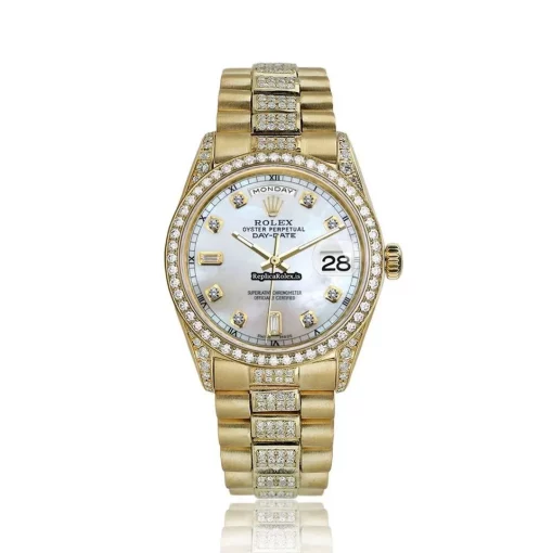 Pleasing Replica Rolex Day-date 36 18038 Automatic Movement Mens/unisex Watch - Image 2