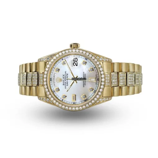 Pleasing Replica Rolex Day-date 36 18038 Automatic Movement Mens/unisex Watch - Image 3