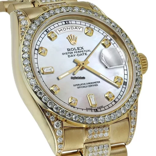 Pleasing Replica Rolex Day-date 36 18038 Automatic Movement Mens/unisex Watch - Image 4