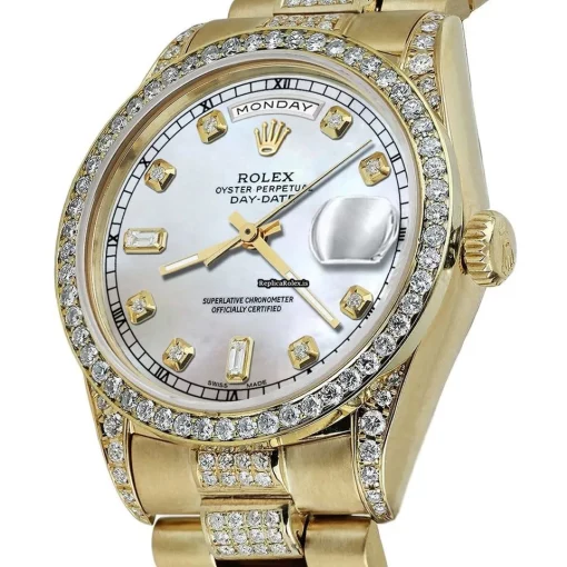 Pleasing Replica Rolex Day-date 36 18038 Automatic Movement Mens/unisex Watch - Image 5