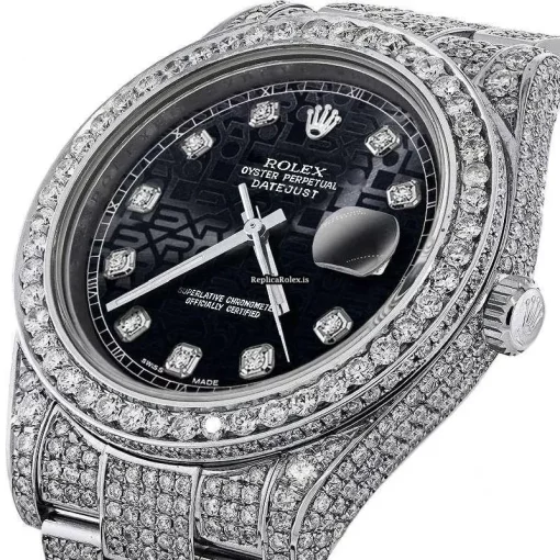 Inexpensive Replica Rolex Datejust II 116300 Automatic Movement 41mm Steel Case Mens/unisex Watch - Image 2