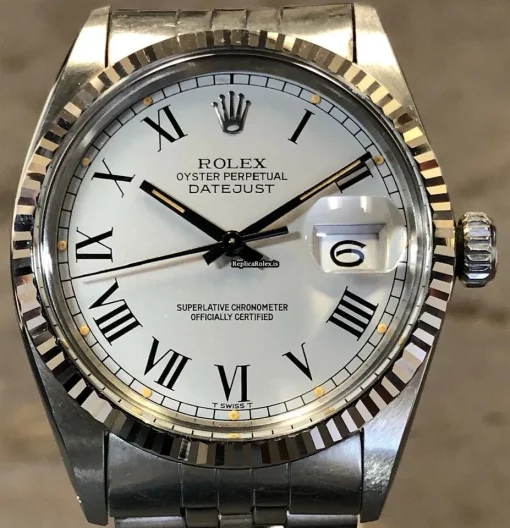 Amazing Replica Rolex Datejust 16014 Automatic Movement 36mm Steel Case Watch