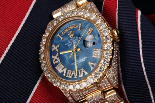 Unique Replica Rolex Day-date 36 18038 Automatic Movement 36mm Yellow Gold Case Mens/unisex Watch - Image 5