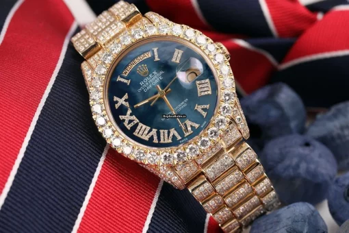 Unique Replica Rolex Day-date 36 18038 Automatic Movement 36mm Yellow Gold Case Mens/unisex Watch - Image 6