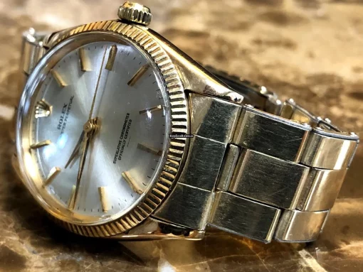 Popular Replica Rolex Oyster Perpetual 34 1005 Caliber 1570 Automatic Movement 34mm Yellow Gold Case Mens/unisex Watch - Image 3