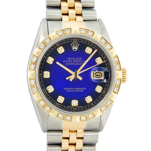 Best Copies Rolex Datejust 16013 Caliber 3035 Automatic Movement 36mm Gold/steel Case Mens/unisex Watch