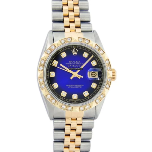 Best Copies Rolex Datejust 16013 Caliber 3035 Automatic Movement 36mm Gold/steel Case Mens/unisex Watch - Image 2