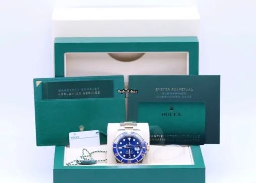 Luxury Imitation Rolex Submariner Date 126613lb Caliber 3235 Automatic Movement 41mm Gold/steel Case Mens/unisex Watch - Image 2