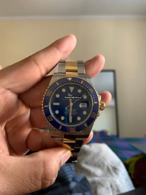 Luxury Imitation Rolex Submariner Date 126613lb Caliber 3235 Automatic Movement 41mm Gold/steel Case Mens/unisex Watch - Image 9